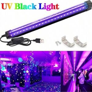 USB Powered UV Black Light for Parties